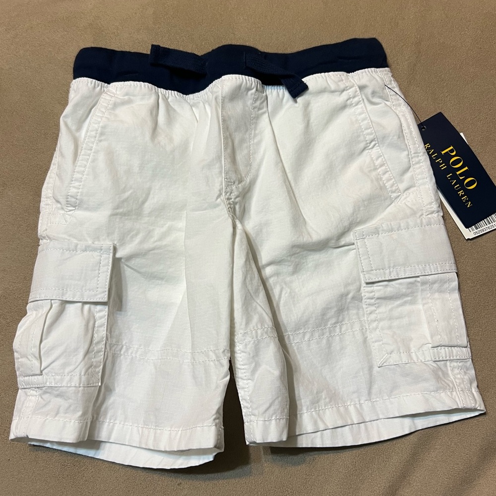 NWT Ralph Lauren Boys Shorts | white